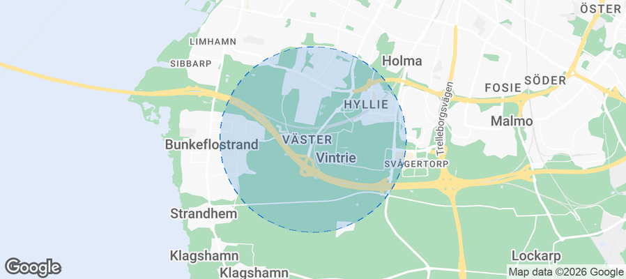 Väster Airbnb map